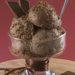Keto chocolade ijs
