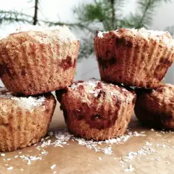 Muffins met kokosmeel
