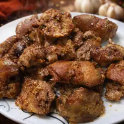 Kippenlevertjes uit de airfryer