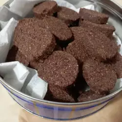 Suikervrije koekjes met cacao