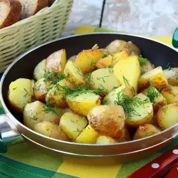 Lekkere gesauteerde aardappels