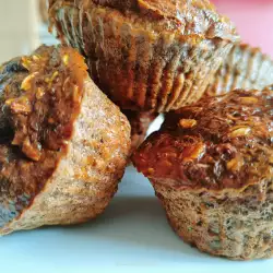 Proteïne muffins met haver, pompoen en chia uit het Zone dieet