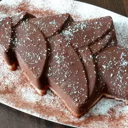 Keto nieuwjaar chocolademousse cake
