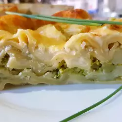 Lasagne met broccoli en kaas