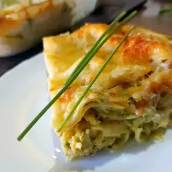 Lasagne met broccoli en kaas