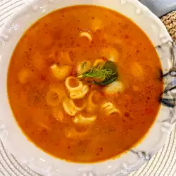 Groentesoep met pasta