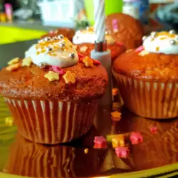 Versierde muffins voor je verjaardag