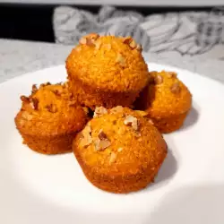 Muffins met pompoen en haver