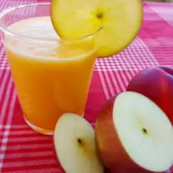 Nectar van appel, nectarine en kaneel