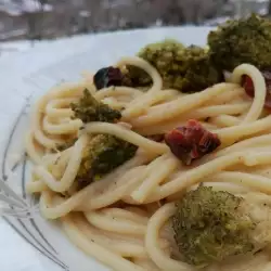 Pasta met broccoli en roomkaas