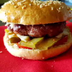 Zelfgemaakte hamburgers