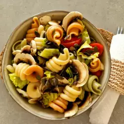 Vegan macaroni salade