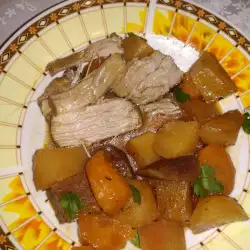 Mals geitenvlees uit de oven