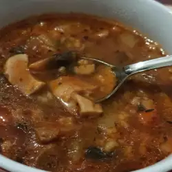Italiaanse eekhoorntjesbrood soep