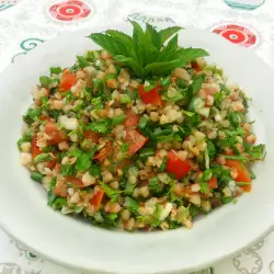 Tabouleh salade met boekweit