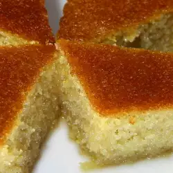 Originele Bulgaarse Revane - cake in siroop