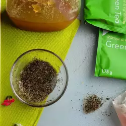 Anti rimpel masker met groene thee en honing