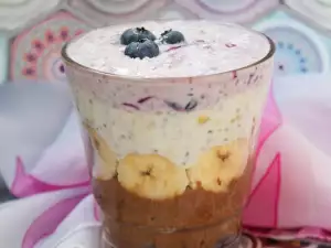 Driekleurige chiapudding