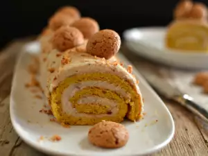 Amarettobroodje met kastanjes