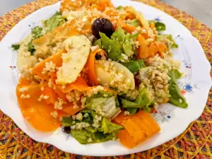 Herfstsalade met gierst