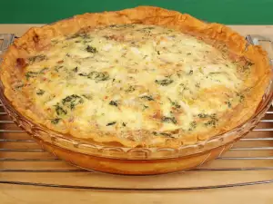 Bladerdeeg quiche