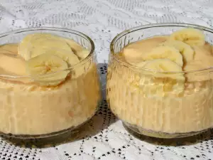 Hemels bananen toetje