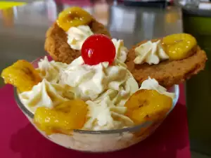 Magisch bananen dessert