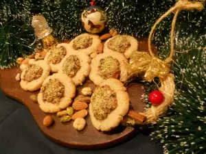 Vegan koekjes met baklava smaak