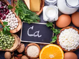Producten, rijk aan calcium