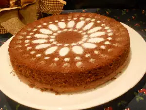 Italiaanse chocoladetaart (torta caprese)