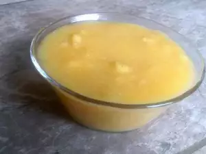 Griesmeelpudding met banaan voor de kinderen