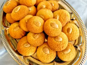 Glutenvrije koffiekoekjes met amandelen