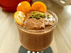 Gezond dessert met chia, cacao en haver