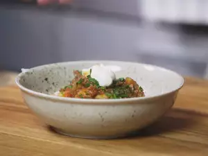 Klassieke chili con carne met rijst