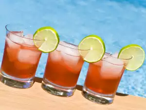 Sangria cocktail met gin