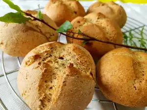 Dieetbroodjes met lijnzaadmeel
