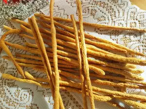 Spelt en haver stengels