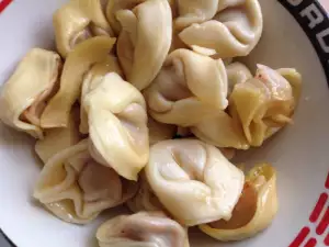 Zelfgemaakte tortellini