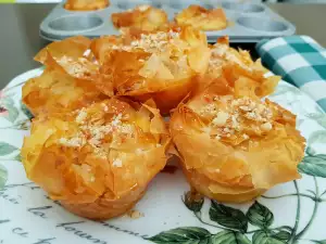 Bougatsa bladerdeeg muffins