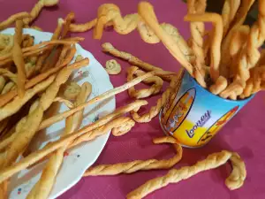 Zelfgemaakte cracker sticks voor een feestje