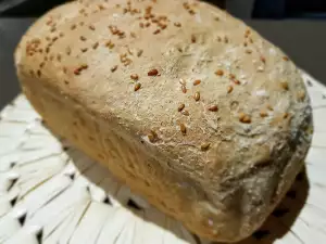 Brood met volkorenmeel en yoghurt