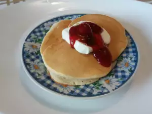 Luchtige Japanse pannenkoeken met eiwit