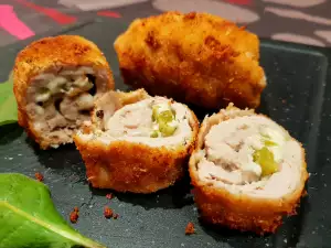 Servische gevulde karadjordje schnitzel