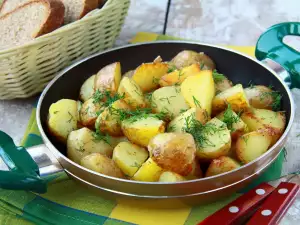 Lekkere gesauteerde aardappels