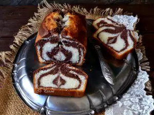 Marmercake met kokos