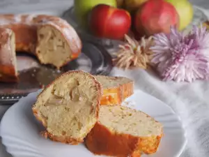 Appelcake met mascarpone