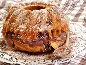 Hoe lang duurt het om een tulband cake te bakken?