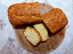 Kalkoenham en spelt spongecake