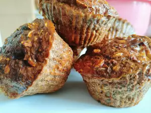 Proteïne muffins met haver, pompoen en chia uit het Zone dieet