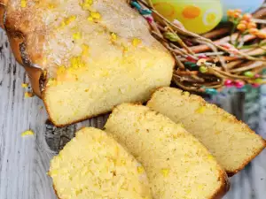 Keto citroencake